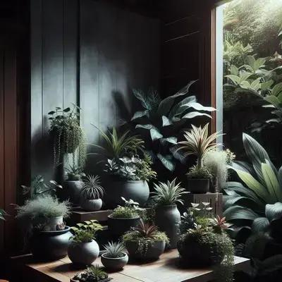 Como Aproveitar Cantos Escuros da Casa com Plantas Ornamentais