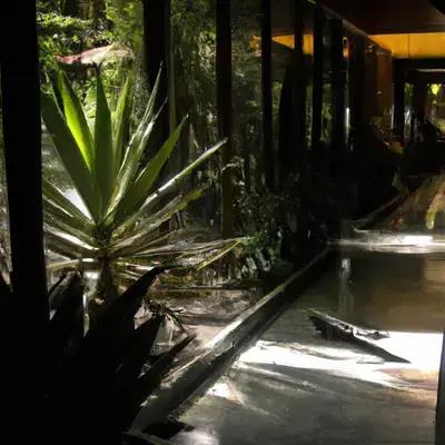 Transforme Corredores Escuros em Oásis Verdes com Plantas de Sombra